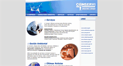 Desktop Screenshot of conservi.com.br