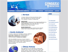 Tablet Screenshot of conservi.com.br